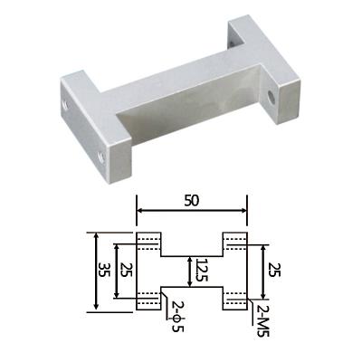 小夾具連接工字架50mm