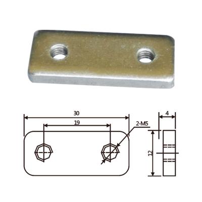 JD20B090沖壓雙孔螺母